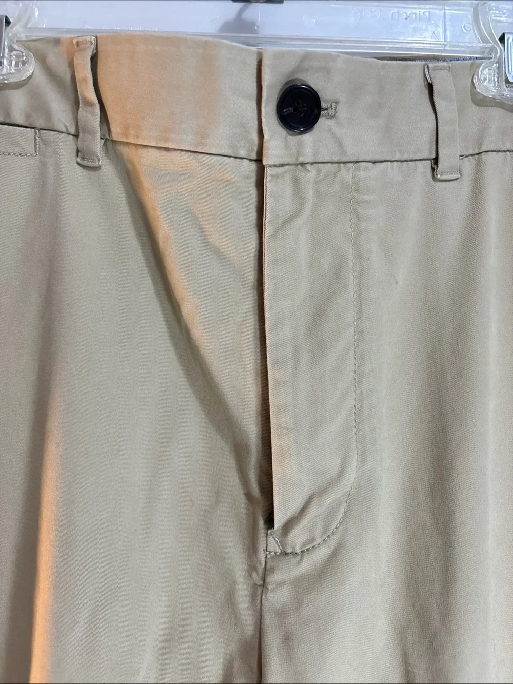 Tommy Hilfiger Men's Classic Khaki Pants - Neutral Tan. 1102